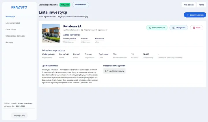 Automatyzacja raportów do dane.gov.pl - Pravisto